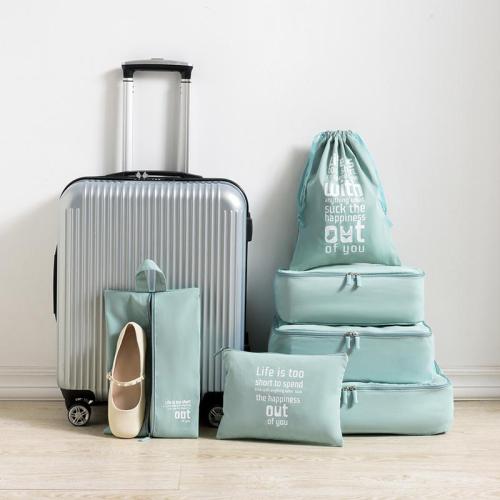 Fashion Organizer Wardrobe Suitcase Pouch Travel Organizer Bag Case Shoes Packing Cube Bag Travel Storage Bag Set for Clothes