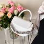 2023 Trendy Latest Sac A Main Femme Thick Chain Pu Small Bags  Casual Women Tote Bag  Handbags For Ladies