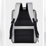 Large Capacity Custom Portable Waterproof Multi-pocket Business Anti Theft Computer With USB Men Backpack