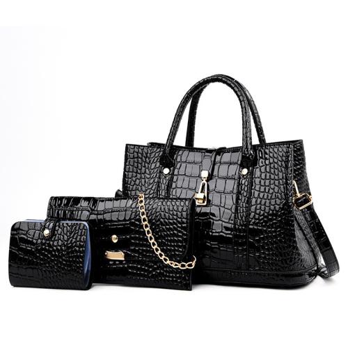 Wholesale Price 3 Pcs Set Bags Bolsos De Mujer Custom Leather Bag Trendy Handbags Crossbody Bags For Ladies