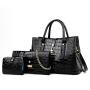 Wholesale Price 3 Pcs Set Bags Bolsos De Mujer Custom Leather Bag Trendy Handbags Crossbody Bags For Ladies