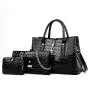 Wholesale Price 3 Pcs Set Bags Bolsos De Mujer Custom Leather Bag Trendy Handbags Crossbody Bags For Ladies