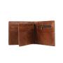 High Quality Short Leather Wallets For Men Trifold Wallet Credit Card Slots Holder Bag Cash Clip Genuine Leather Wallets For man