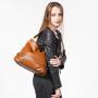 Custom High quality real cow leather tote bag top-handle hobo bags ladies big shoulder bag genuine leather handbags for women