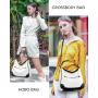 LOVEVOOK Custom logo high Quality Designer handbags for Women Stylish shopping Hand bags Canvas Hobo Bags Ladies Shoulder Bags