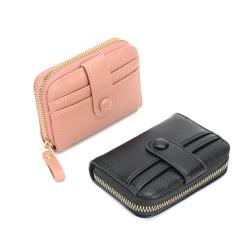 Lychee Pattern Organ Card Pack 2023 New Short Women's Zero Wallet Capacity Multi Zipper Carteras Mujer