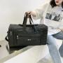 China Factory Sale Foldable Large Capacity Oxford Handy Storage Bag Travel Luggage Bag