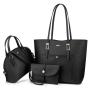 Wholesale hot sale LOVEVOOK factory fashion ladies 3 pieces set handbag crossbody bag wallet women hand bags