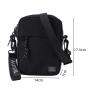 ZX015 Lightweight Men Shoulder Bag Outdoor Sports Waterproof Trendy Sling Bag Oxford Daily Use Crossbody Shoulder Messenger Bag