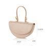 Fashionable Crocodile Pattern Luxury Ladies Crossbody Bag New Unique Design Half Moon Handbag For Women