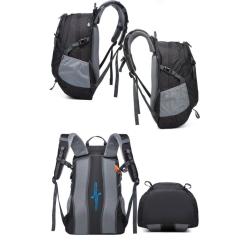 ZF126 Outdoor Mountaineering Bag Nylon Waterproof Wear-resistant Shoulder Bag Hiking Travel Sports Bag Cross-country Backpack