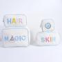 Fashion Eco Friendly  Custom Women Travel Toiletries Bag  Plain Cotton  Zipper Organizer Makeup Pouch Bag Canvas Cosmetic Bag
