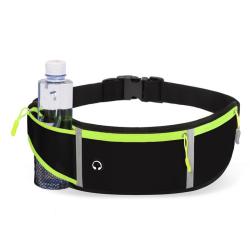 HR007 Newest Fashion Travel Waist Bag Buckle Woven Oxford Zipper Crossbody Bag Outdoor Running Anti Splash Phone Storage Bag