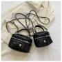 Rhombic grid embroidered thread fashionable mini small bag for women, handbag, new style for summer, shoulder crossbody