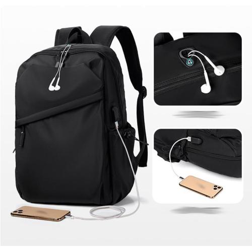 XL350 Customized Logo WITH USB Durable Computer Bag Fashion Waterproof Wearable Lightweight Laptop Backpack Shoulder Bag