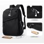 XL350 Customized Logo WITH USB Durable Computer Bag Fashion Waterproof Wearable Lightweight Laptop Backpack Shoulder Bag