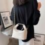 2024 new fashion design shoulder strap luxury ladies Pu bag luxury simple version of the handbag