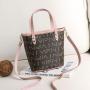 Women's Fashion Minimalist Shoulder Bag Ladies Handbags with Single Strap and Chain Decoration Portable