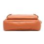 Customized Men's Leather Shoulder Crossbody Bag Three Layers High-Capacity Leather Sling Bag