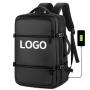 Back Pack Rucksacks Laptop Bag 15.6 Travel Hand Luggage Men's Backpacks Fashion Designer Big Capacity College Casual Black BSCI