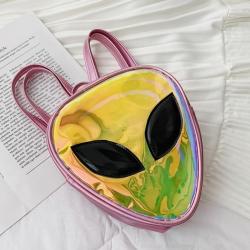 Waterproof Holographic Leather Ita Backpack Crossbody Shoulder Bag Custom Shape Ita Bag