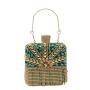 2024 Fashion Designer Handbag Diamond Dinner CrossbodyBag Wedding Party Women's Shoulder Bag Luxury Square Handbag