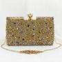 European and American Dinner Bag Women's Fashion Large Capacity One Shoulder Evening Bag Rhinestone Hand Dress Cheongsam Dinner