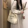 ZR884 Custom Logo Printed Recyclable Plain Cotton Fashion Canvas Shopping Tote Bag