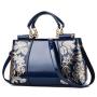 2024 Bags for Women Large Capacity Glossy Women's Shoulder Messenger Bag Patent Leather Bride Wedding Atmosphere Handbag