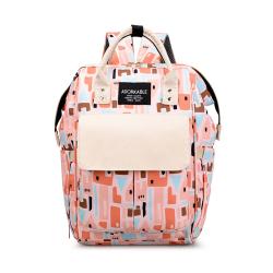 2024 Eco Friendly Oxford Diaper Bag Custom Logo Mummy Baby Diaper Bag Backpack