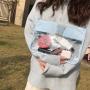 Hot Sale Waterproof Multipurpose Nylon Bag Women Pvc Zipper Bag Cosmetic Bag