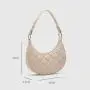 Custom Logo Fashion Woven Leather Shoulder Bag New Trendy Hobo Bags Ladies Handbags