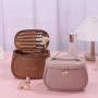 ZR558 New PU Cosmetic Storage Bag Multifunctional Portable Handheld Bag Fashion Travel Organizing Portable Advanced Wash Bag