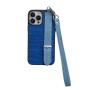 Embossed Crocodile Pattern Back Cover Mobile Phone Leather Case For Iphone 13 14 15 Plus Pro Max With Finger Strap Card Slot