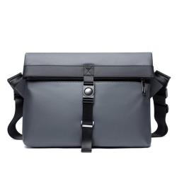 ZWY117 New Daily Casual Lightweight Boy Crossbody Bag Leather Membrane Waterproof Fabric Messenger Bag Work Travel Shoulder Bag
