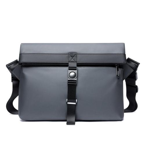 ZWY117 New Daily Casual Lightweight Boy Crossbody Bag Leather Membrane Waterproof Fabric Messenger Bag Work Travel Shoulder Bag