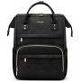 LOVEVOOK 17in luxury design backpack custom logo women's waterproof casual laptop backpacks school new PU vegan leather backpack