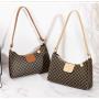 Ladies Portable Underarm Handbag Brand Pattern Design Print PU Leather Shoulder Bag