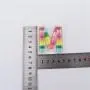Keymay RTS DIY Personalized A-Z 26 Rainbow Letters Self-Adhesive Alphabet Stickers Letters Embroidered Patches Patch Letters