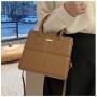 KBW636 Pure Colour New Casual Women Bag Fashion Indentation Handbag Ladies Single Shoulder Slanting Cross Square Bag