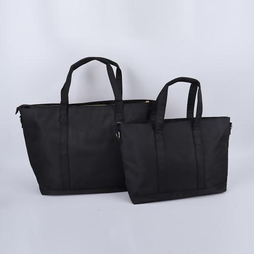 Keymay Custom Logo Adjustable Shoulder Strap Medium Large Crossbody Bag Waterproof Nylon Tote Bag Handbag Organizer Women Purses