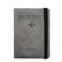 HR244 Strap PU Leather RFID Passport Bag Anti Theft Clip ID Portable Bank Card Holder Daily Matching Solid color Wallet Clip