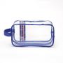 Gelory Women Clear Makeup Organizer Pouches Travel Toiletry Tote Bags Transparent PVC Girl Cosmetic Bag
