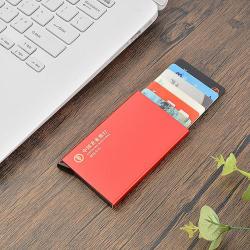 Spot aluminum alloy metal card holder RFID wallet card holder