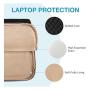 HR287 Laptop Handbag Large Front Pocket Storage Accessories Nylon Protective Briefcase Thickened Business Office Document Bag