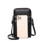 sac tendance 2024  Mobile Phone Bags For Men Travel Crossbody Bag PU Leather Cell Phone Zipper Case Card Holder Shoulder Bag