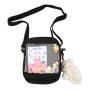Wholesale Fashion Ladies Shoulder Bags Women Small Handbags Clear PVC Custom Ita Crossbody Bag