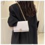 2023 Chain Para Mujeres Bolso Bolsas Designer Women'S Shoulder Bags Small Square Simple Pu Leather Crossbody Bags For Women