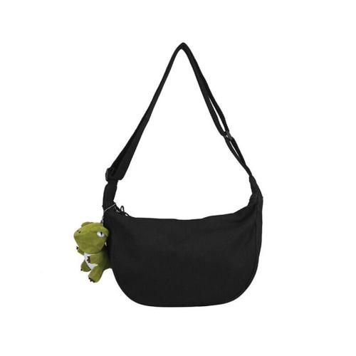 Customizable Logo Brand New Canvas Messenger Bag Casual Fashion Plain Organic Cotton Shoulder Shopping Bag Students School Bag