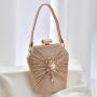 glitter rhinestone shoulder bag Fashion Women Rhinestone Metal Handle Luxury Ladies Diamond Evening Clutch Purse